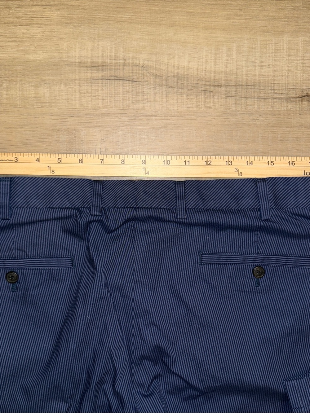 Brooks Brothers Navy Pinstripe Men’s Dress Pants - Picture 6 of 6